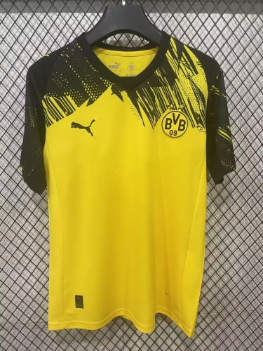 2025/26 Borussia Dortmund Yellow Thailand Soccer Training Jerseys-23