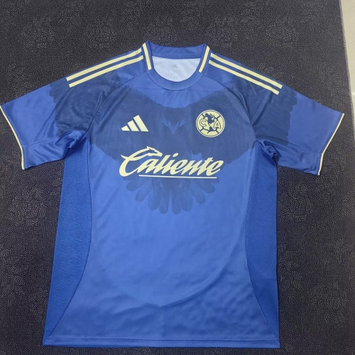 2025/26 Club América 2nd Away Blue Thailand Soccer Jersey AAA-522