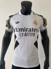 Player Special Version 2025/26 Real Madrid White Thailand Soccer Jersey AAA-416