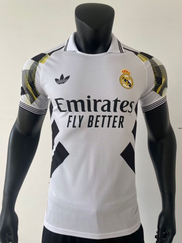 Player Special Version 2025/26 Real Madrid White Thailand Soccer Jersey AAA-416