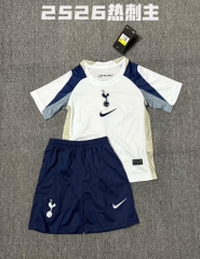 Kids 2025/26 Tottenham Hotspur Home White Kids/Youth Soccer Uniform-516