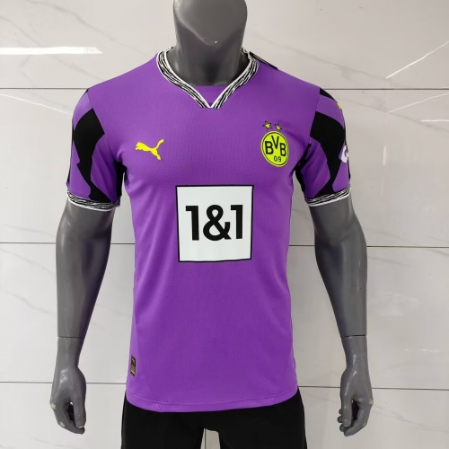 2025/26 Borussia Dortmund Goalkeeper Purple Thailand Soccer Jersey AAA-705/320/416