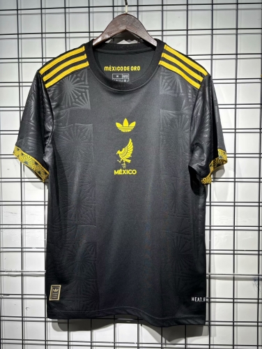 2025/26 Special Version Mexico Black Thailand Soccer Jersey AAA-07/23