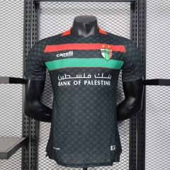 Player Version 2025/26 Palestine Away Black Thailand Soccer Jersey AAA-888