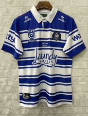 2025 Season Dog Head Blue & White Thailand Rugby Shirts-805