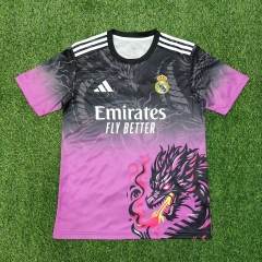 Special Version 2025/26 Real Madrid Black & Purple Thailand Soccer Jersey AAA-416