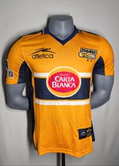 Player Retro Version 00 Tigre UANL Home Yellow Thailand Soccer Jersey AAA-912