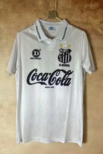 2025-26 Special Version Santos FC White Thailand Soccer Jersey AAA-23