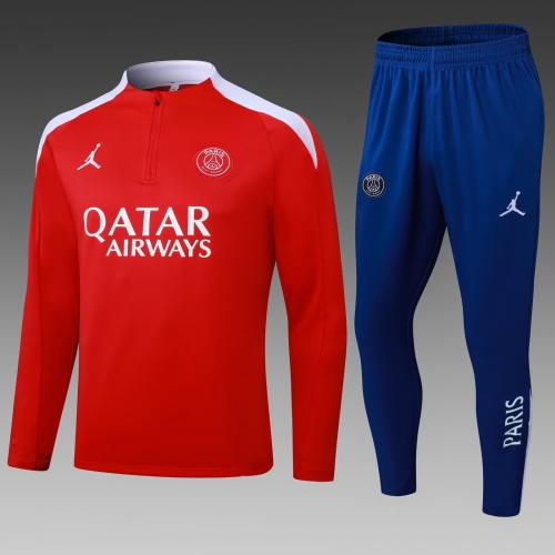 2025/26 Paris SG Red Thailand Soccer Uniform-411