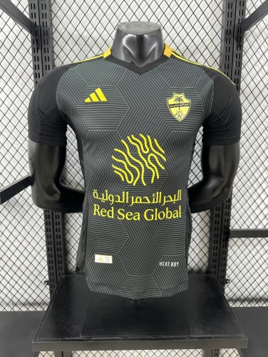 Player Version 2024/25 Al Ahli Saudi  Black Thailand Soccer Jersey AAA-XY