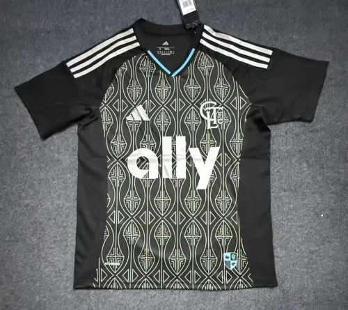 2025/26 Season Charlotte FC Away Black Thiailand Soccer Jersey AAA-23/705