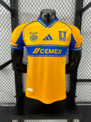 Player Version 2025/26 Tigre UANL Home Yellow Thailand Soccer Jersey AAA-912/XY/908
