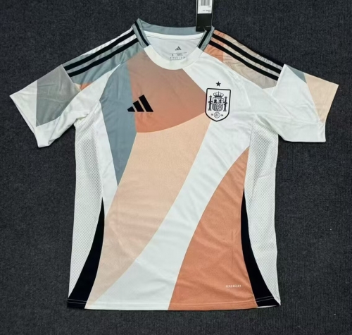 2025/26 Spain Away White & Pink Thailand Soccer Jersey AAA-23/312