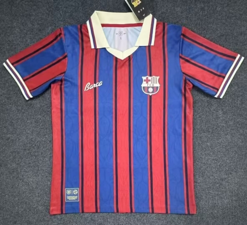 2025/26 Barcelona Red & Blue Thailand Soccer Training Jerseys-23