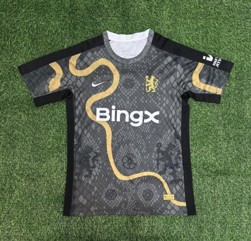 2025/26 Snake Year Commemorative Version Chelsea Black Thailand Soccer Jersey AAA-23/416