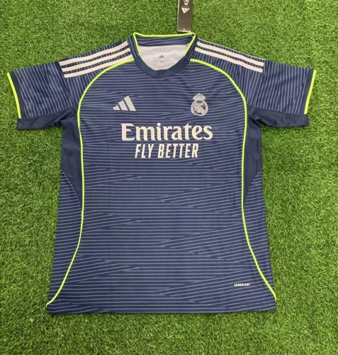 2025/26 Real Madrid Away Black Thailand Soccer Jersey AAA-23/407