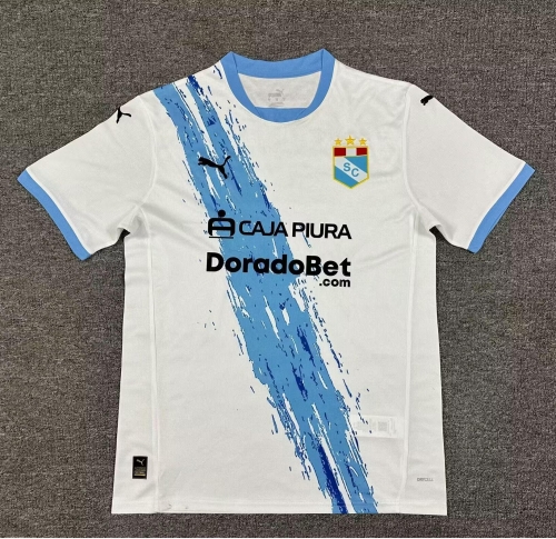 2025/26 Sporting Cristal Away White Thailand Soccer Jersey AAA-1040