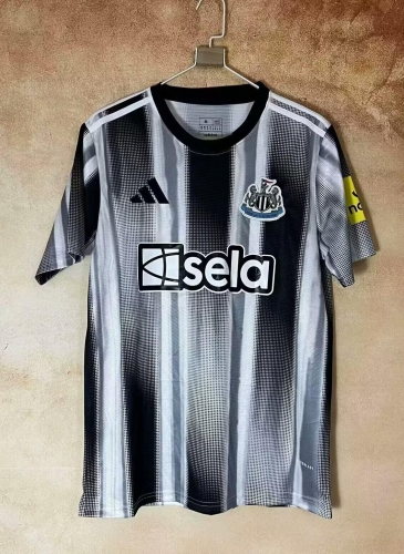 2025/26 Newcastle United White & Black Traning Thailand Soccer Jersey AAA-23