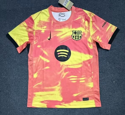 2025/26 Special Version Barcelona Red & Yellow Thailand Soccer Training Jerseys AAA-23/705/312