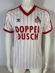 82/83 Retro Version FC Köln Home White Thailand Soccer Jersey AAA-503