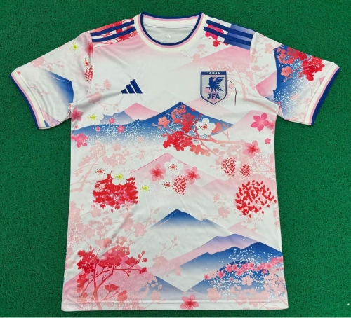 2025/26 Japan Pink & White Thailand Soccer Jersey AAA-416