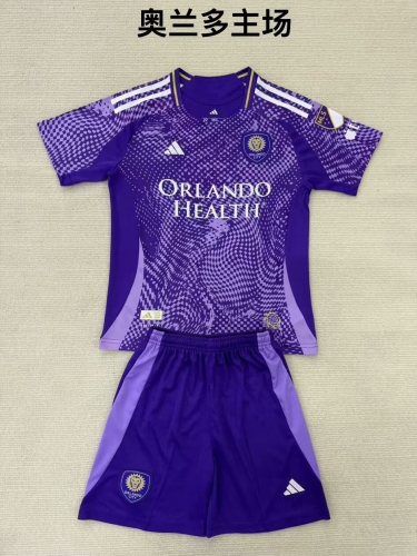 2025/26 Orlando City SC Home Purple Soccer Uniform-208