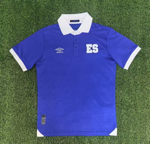 2025/26 El Salvador Home Blue Thailand Soccer Jersey AAA-95/23/416