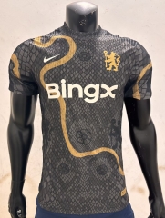 Player Version 2025/26 Snake Year Commemorative Version Chelsea Black Thailand Soccer Jersey AAA-MY