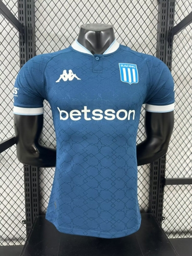 Player Version 2025/26 Racing Club de Avellaneda Away Blue Thailand Soccer Jersey AAA-XY