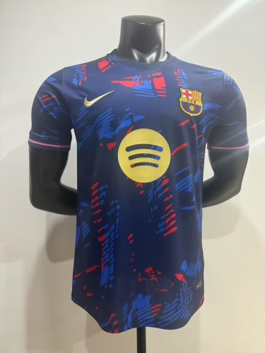 Special Version 2025/26 Barcelona Blue Thailand Soccer Jerseys AAA-23