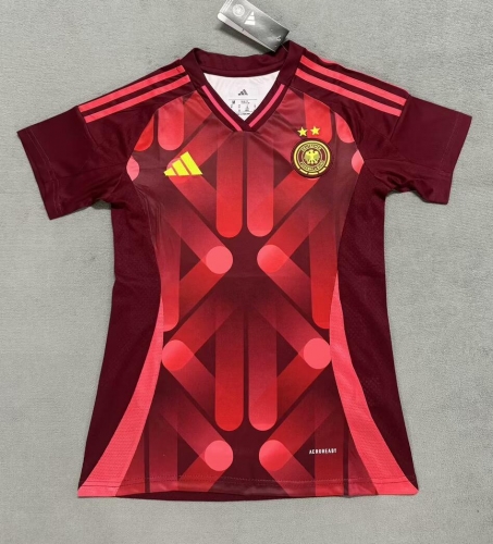 2025/26 Germany Away Red Female Thailand Soccer Jersey AAA-SH