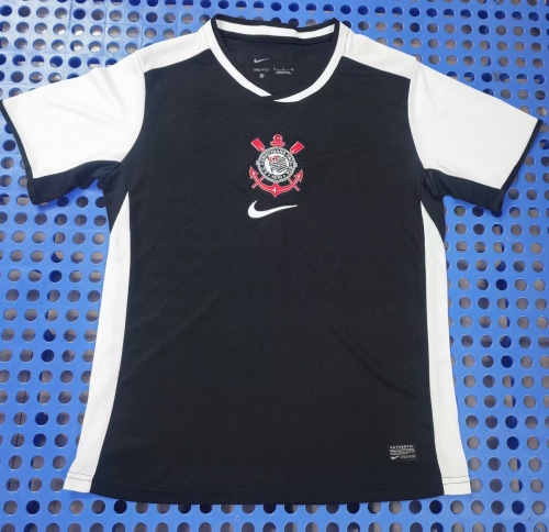 2025/26 Corinthians Black Thailand Soccer Jersey AAA-LD