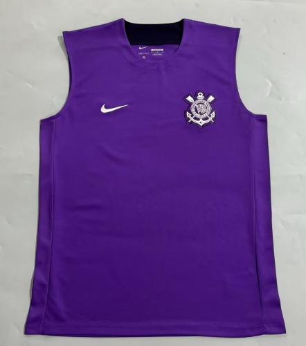 2025/26 Corinthians Purple Thailand Soccer Vest Jersey AAA-908