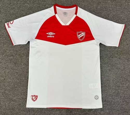 2025/26 Asociación Atlética Argentinos Juniors Away Red & White Thailand Soccer Jersey AAA-1040