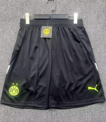 2025/26 Special Version Borussia Dortmund Black Thailand Soccer Shorts-315