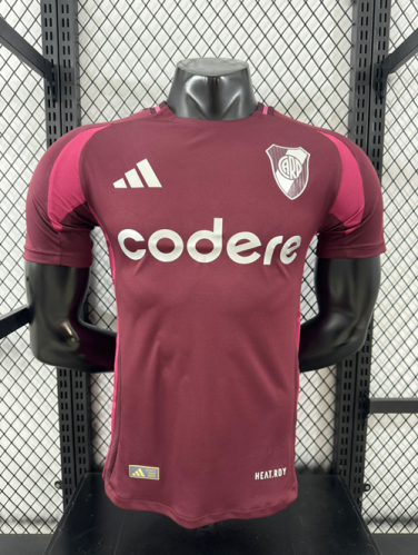 Player Version 2025/26 CA River Plate Away Red Thailand Soccer Jersey AAA-XY