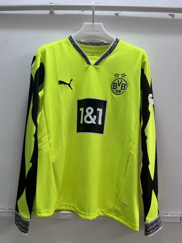 2025/26 Borussia Dortmund Green Thailand LS Soccer Jersey AAA-410