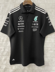 2025 Mercedes Benz Black Formula One Racing Shirts-805