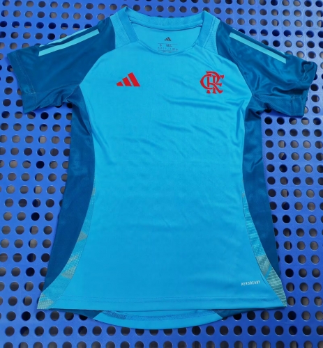 2025/26 CR Flamengo  Blue Women Thailand Soccer Training Jerseys AAA-LD