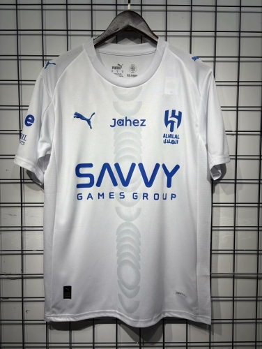 2025/26 Al Hilal FC White Thailand Soccer Jersey AAA-36