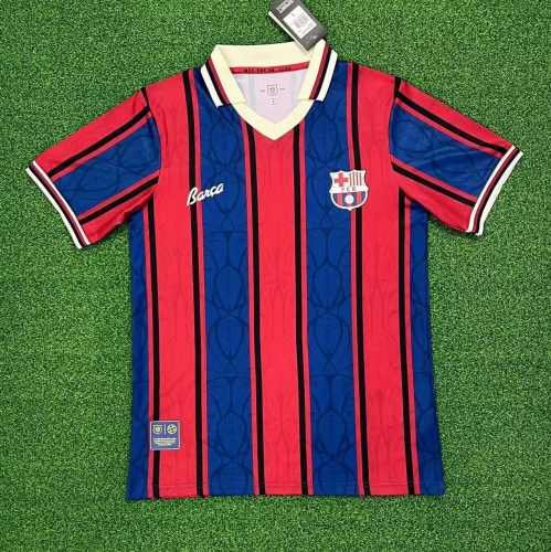 2025/26 Commemorative Version Barcelona Red & Blue Polo Shirts-23/510/320