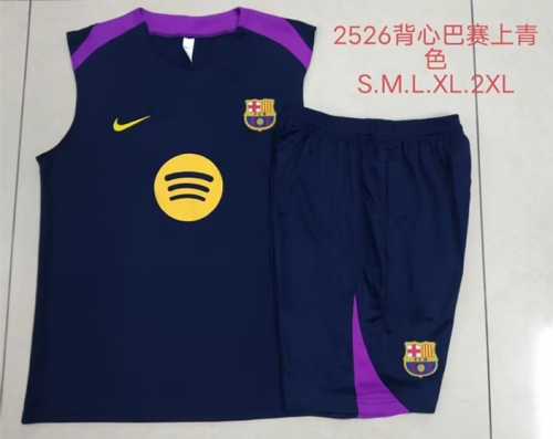 2025/26 Barcelona Cyan Thailand Soccer Uniform-815