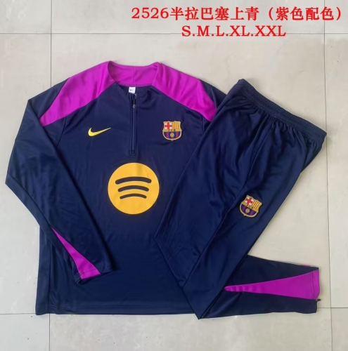 2025/26 Barcelona Cyan Thailand Soccer Uniform-815