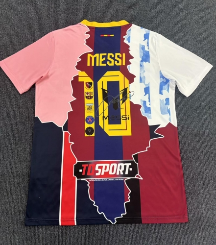 Special Version 2025/26 Barcelona Red & White & Pink Thailand Soccer Jerseys AAA-2019