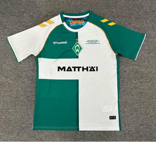 2025/26 SV Werder Bremen White Soccer Jersey AAA-95/1040