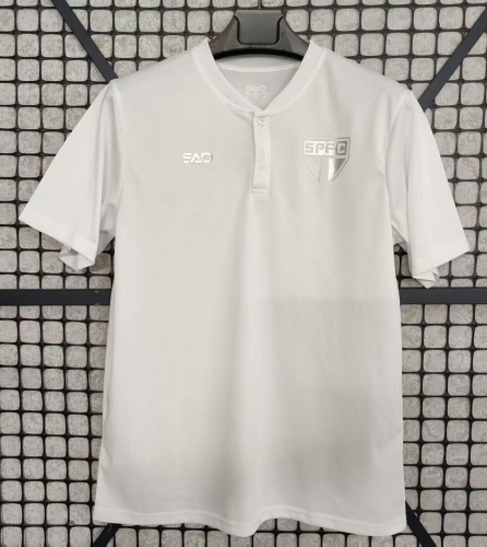 2025/26 São Paulo FC WhiteThailand Polo Shirts-95