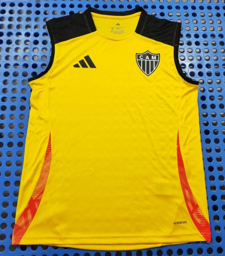 2025/26 Atlético Mineiro Yellow Thailand Soccer Jersey AAA-LD