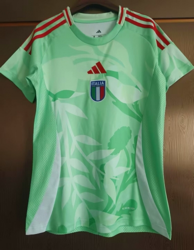 2025/26 Italy Away Green Women Soccer Jersey AAA-JJ