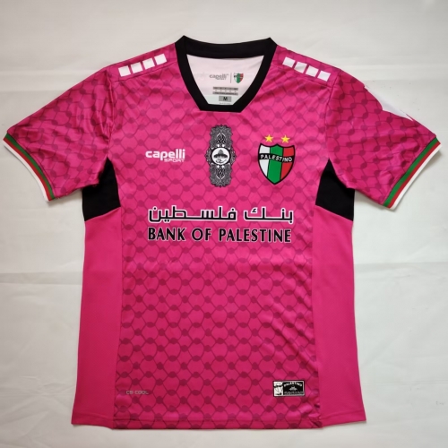 2024/25 Palestine Pink Thailand Soccer Jersey AAA-38