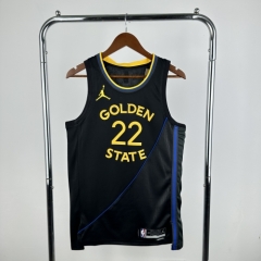 2025 Season Feiren Version NBA Golden State Warriors Black #22 Jersey-311
